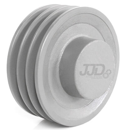 Polia Ferro Fundido 125mm 3 Canais Perfil 3V