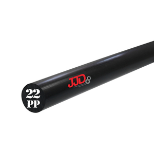 Tarugo Polipropileno PP Preto 22mmx1000mm