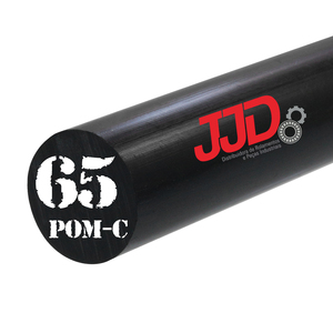 Tarugo Poliacetal AH Pom-c Preto 65mmx1000mm