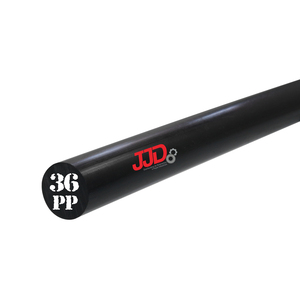 Tarugo Polipropileno PP Preto 36mmx1000mm