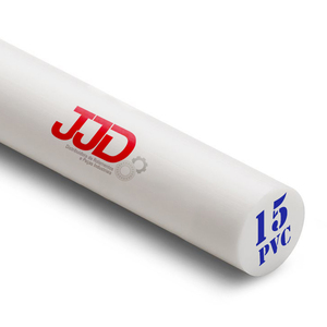 Tarugo PVC Natural 15mmx1000mm