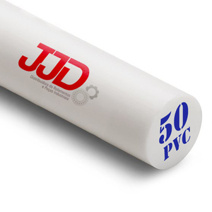 Tarugo PVC Natural 50mmx1000mm