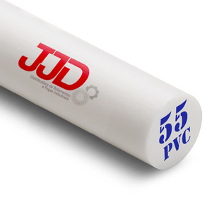 Tarugo PVC Natural 55mmx1000mm