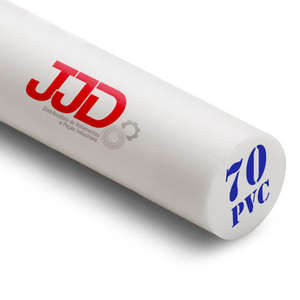 Tarugo PVC Natural 70mmx1000mm