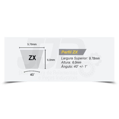 Correia Fracionaria Perfil ZX 1500 Rexon - Image 2