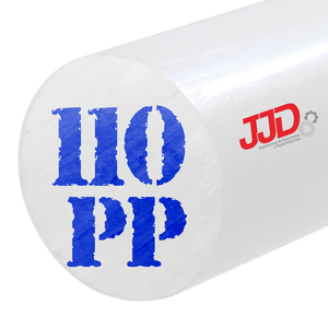 Tarugo Polipropileno PP Natural 110mmx1000mm