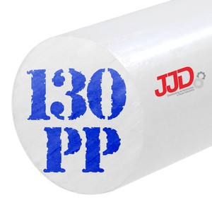 Tarugo Polipropileno PP Natural 130mmx1000mm