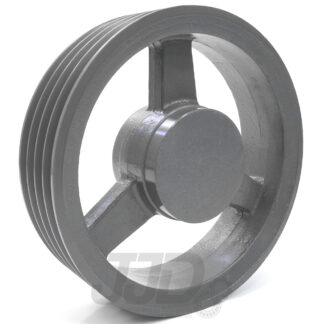 Polia Ferro Fundido 250mm 4 Canais Perfil 3V
