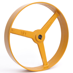 Polia de Ferro Lisa da Betoneira 290x50 F.20 Ch. 3r 250/400lts - Csm Cs/Ut/Super