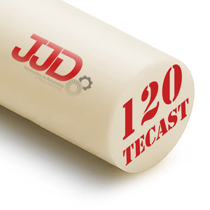 Tarugo Tecast T Nylon 6 Fundido Natural 120mmx1000mm