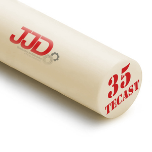 Tarugo Tecast T Nylon 6 Fundido Natural 35mmx1000mm