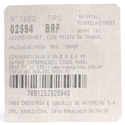 Retentor 02594 BRF Sabó 24,00x35,00x06,00 - Image 5