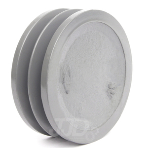 Polia Ferro Fundido 105mm 2 Canais Perfil 3V