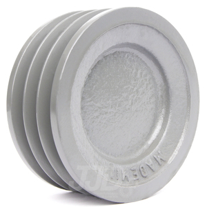 Polia De Ferro Fundido 110mm 3 Canais Perfil 3V