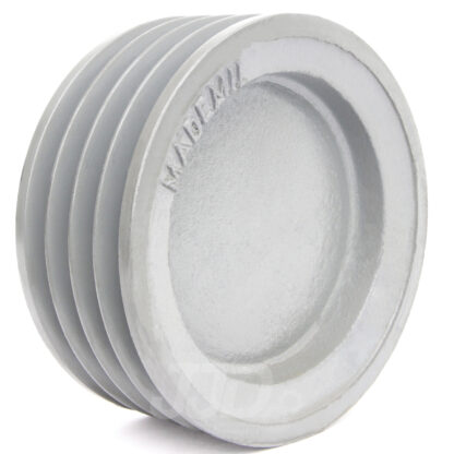 Polia Ferro Fundido 110mm 4 Canais Perfil 3V
