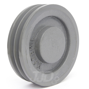 Polia Ferro Fundido 115mm 2 Canais Perfil 3V