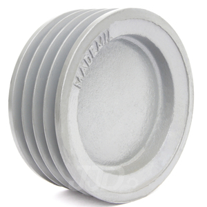 Polia Ferro Fundido 115mm 4 Canais Perfil 3V