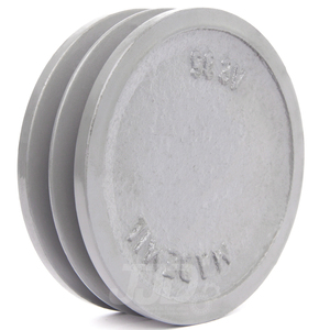 Polia Ferro Fundido 90mm 2 Canais Perfil 3V