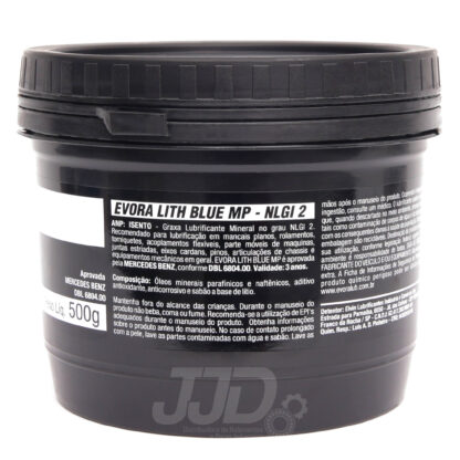 Graxa De Lítio Azul Para Rolamentos 500g - Image 2
