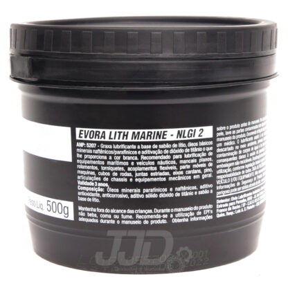 Graxa Branca Náutica Motos Resistente Água 500g - Image 2