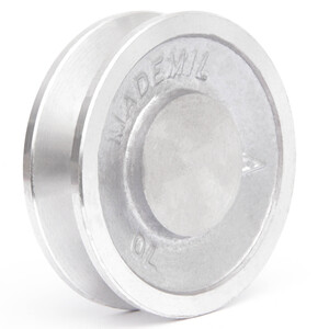 Polia Alumínio 70mm 1 Canal Perfil A