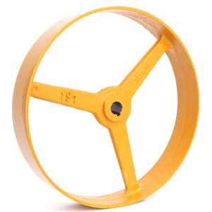 Polia de Ferro Lisa da Betoneira 290x50 F.19 Ch. 3r 400lts - Motomil