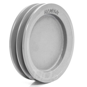 Polia Ferro Fundido 160mm 2 Canais Perfil B