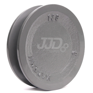 Polia De Ferro Fundido 130mm 1 Canal Perfil C Mademil