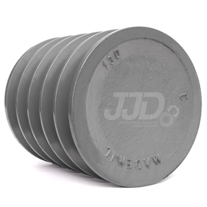 Polia Ferro Fundido 130mm 5 Canais Perfil C Mademil