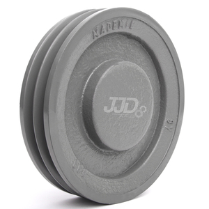 Polia de Ferro Fundido 130mm 2 Canais Perfil 3V