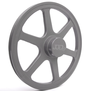 Polia De Ferro Fundido 280mm 1 Canal Perfil 3V