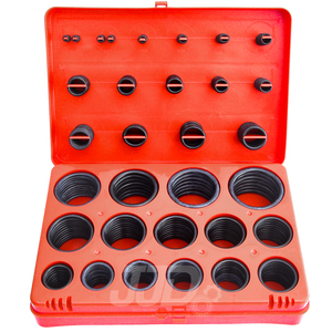 Kit Aneis O'ring Polegadas Vermelha Nacional