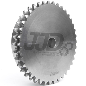 Engrenagem Dupla Passo 3/8" ASA 35 - 48 Dentes