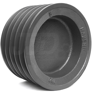 Polia Ferro Fundido 180mm 5 Canais Perfil B