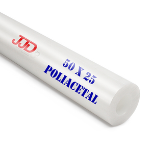 Tubo Poliacetal Ah Natural 50x25x1000mm