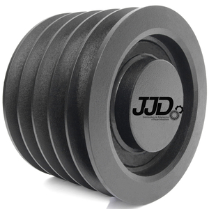 Polia De Ferro Fundido 210mm 5 Canais Perfil C