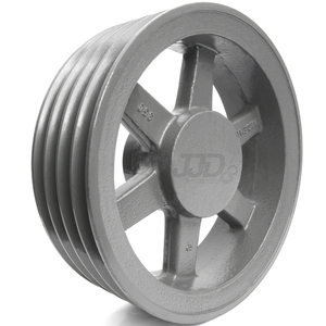 Polia de Ferro Fundido 350mm 4 Canais Perfil C