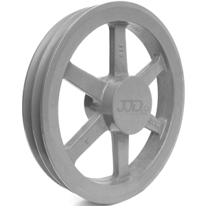 Polia Ferro Fundido 350mm 2 Canais Perfil C