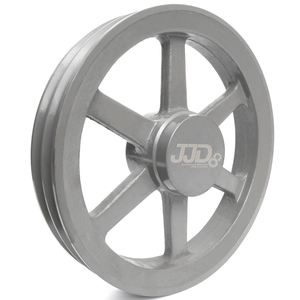 Polia De Ferro Fundido 210mm 2 Canais Perfil C