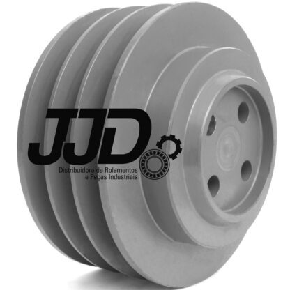 Polia Ferro Fundido P/ Motor Agrale 160mm 3 Canais Perfil B - Image 2