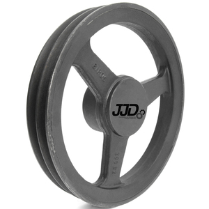 Polia de Ferro Fundido 280mm 2 Canais Perfil B
