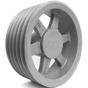 Polia de Ferro Fundido 350mm 5 Canais Perfil C