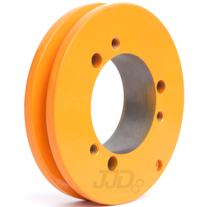 Polia de Ferro Fundido P/ Bucha Cônica 95mm 1 Canal Perfil 3v