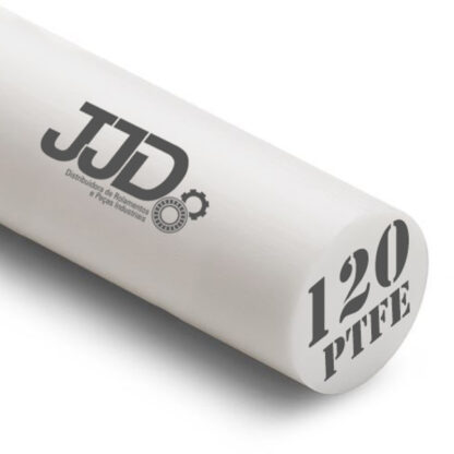 Tarugo Teflon Ptfe Natural 120mmx1000mm