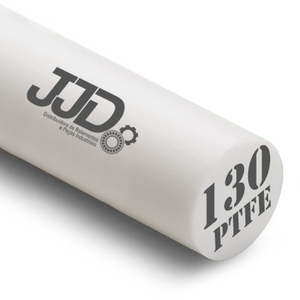 Tarugo Teflon Ptfe Natural 130mmx1000mm