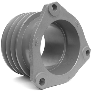 Polia De Ferro Fundido P/ Motor Yanmar (NSB 75/90/11/18) 150mm 3 Canais Perfil B