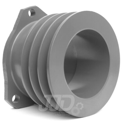 Polia De Ferro Fundido P/ Motor Yanmar (NSB 75/90/11/18) 150mm 3 Canais Perfil B - Image 2