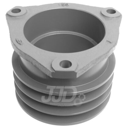 Polia De Ferro Fundido P/ Motor Yanmar (NSB 75/90/11/18) 150mm 3 Canais Perfil B - Image 3