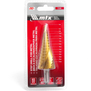 Broca Escalonada 4-32mm Hss Titânio - Mtx