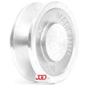 Polia Alumínio 60mm 1 Canal Perfil A